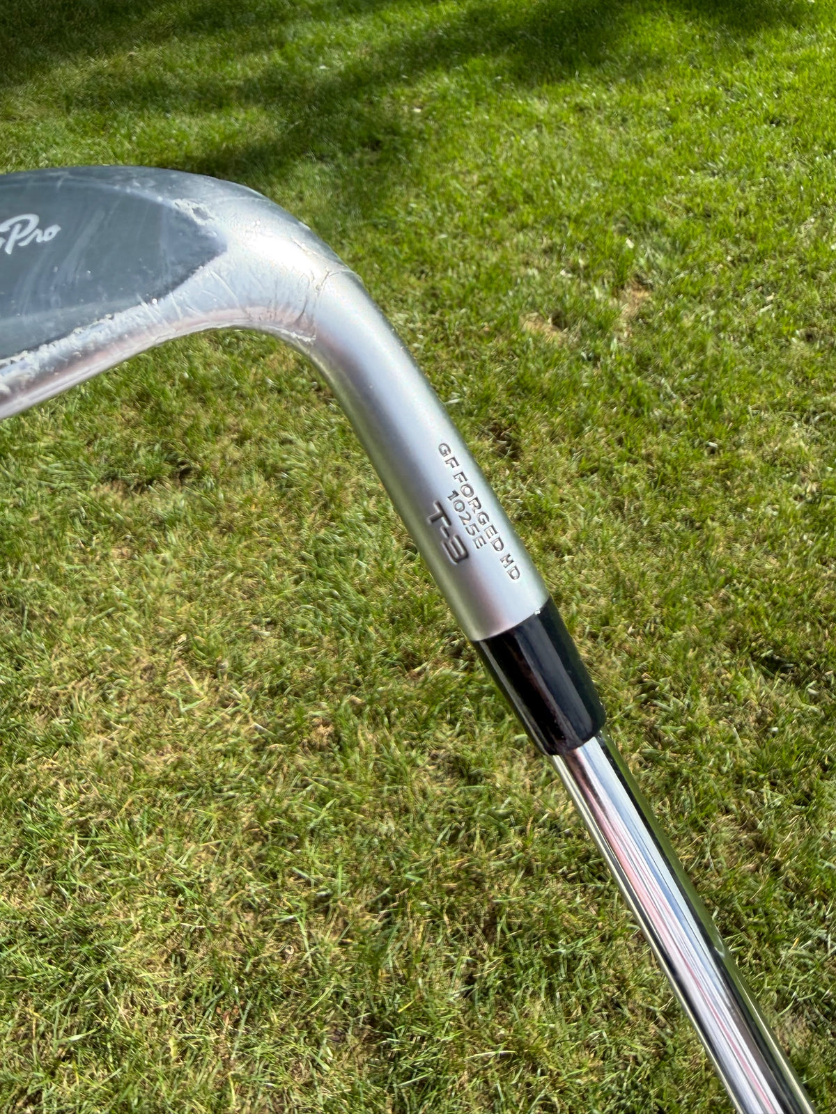 Mizuno Pro T-3 Soft White Satin Sand Wedge 54° / 8 KBS Wedge Flex 35.25" NEW — photo 4