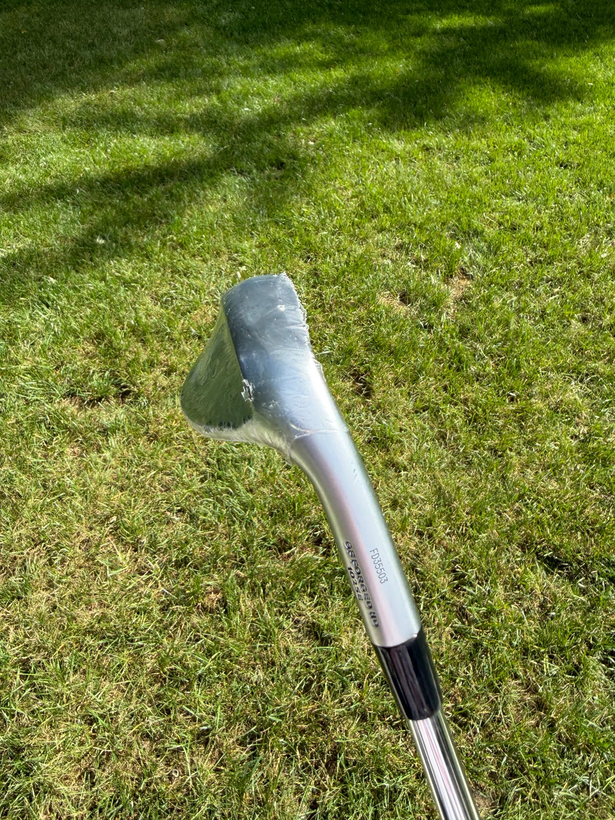 Mizuno Pro T-3 Soft White Satin Sand Wedge 54° / 8 KBS Wedge Flex 35.25" NEW — photo 5