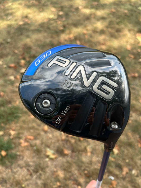 Ping G30 SF Tec Driver 10° TFC 419 Senior Flex 44.5″ NICE