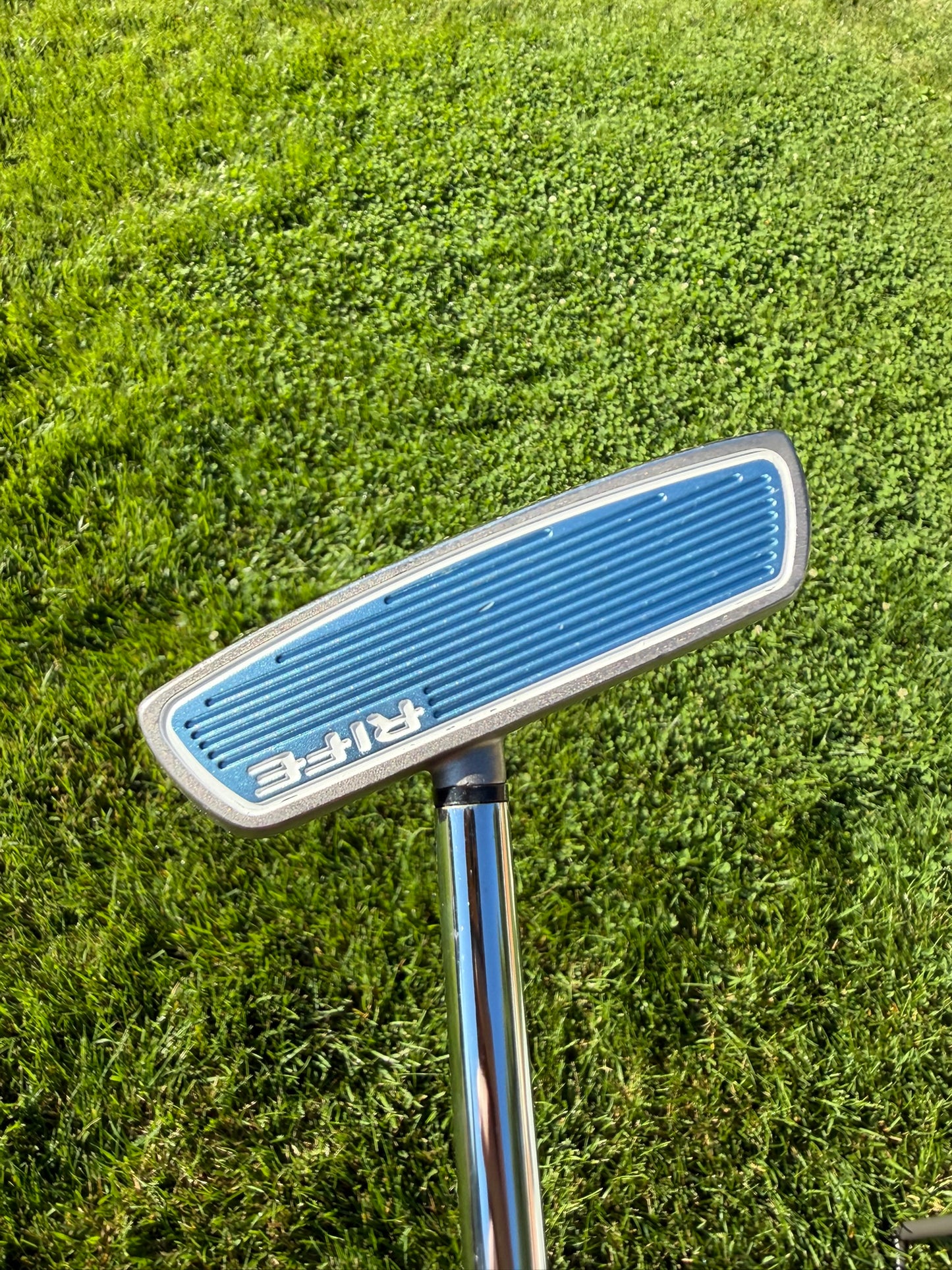 Rife Hybrid Two Bar Mallet Center Shaft Putter 35" NICE