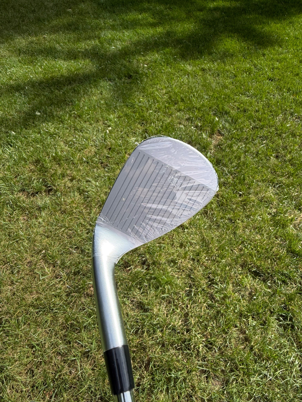 Mizuno Pro T-3 Soft White Satin Gap Wedge 50° / 8 KBS Wedge Flex 35.5" NEW — photo 2