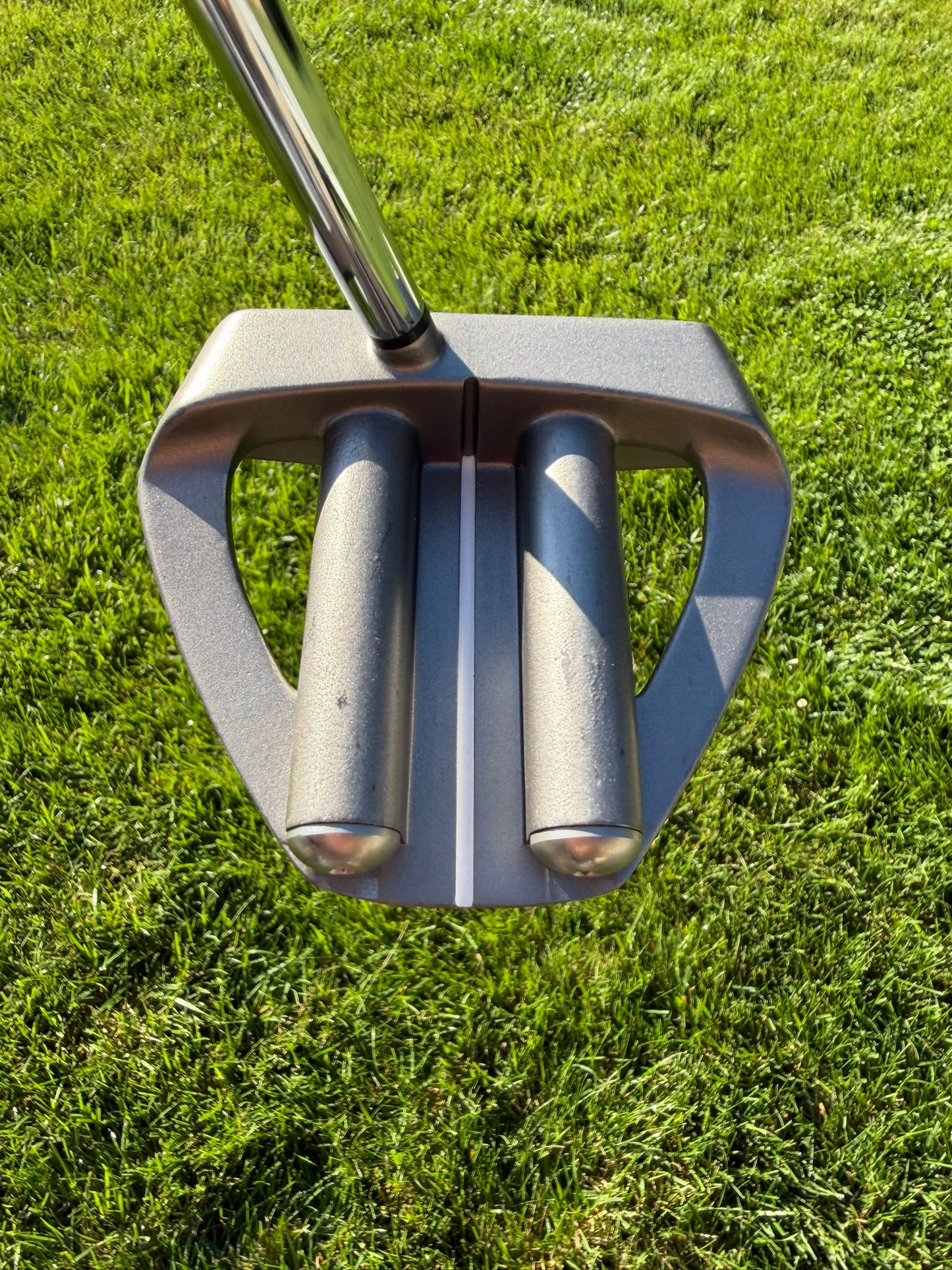 Rife Hybrid Two Bar Mallet Center Shaft Putter 35" NICE