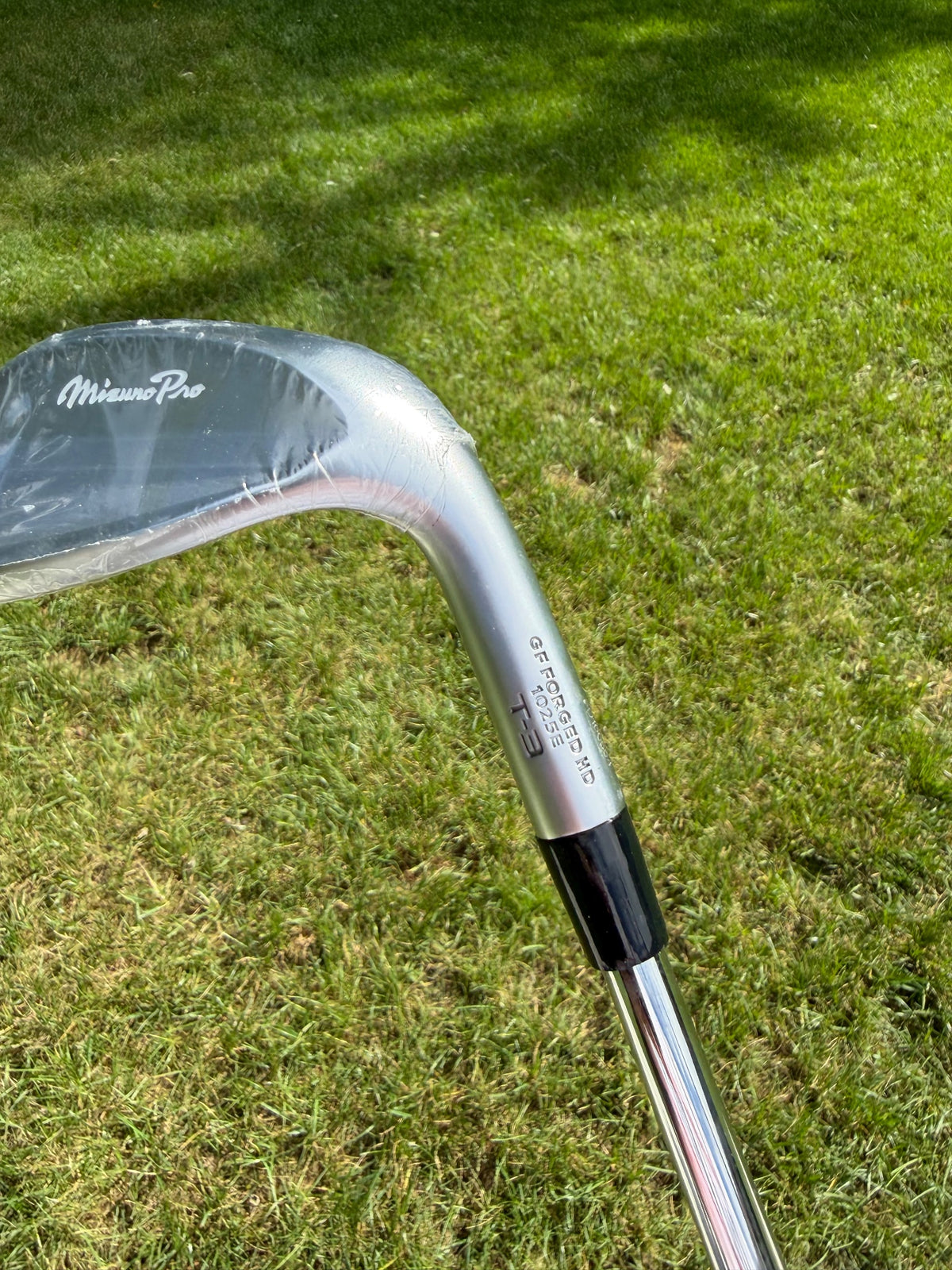 Mizuno Pro T-3 Soft White Satin Gap Wedge 50° / 8 KBS Wedge Flex 35.5" NEW — photo 4