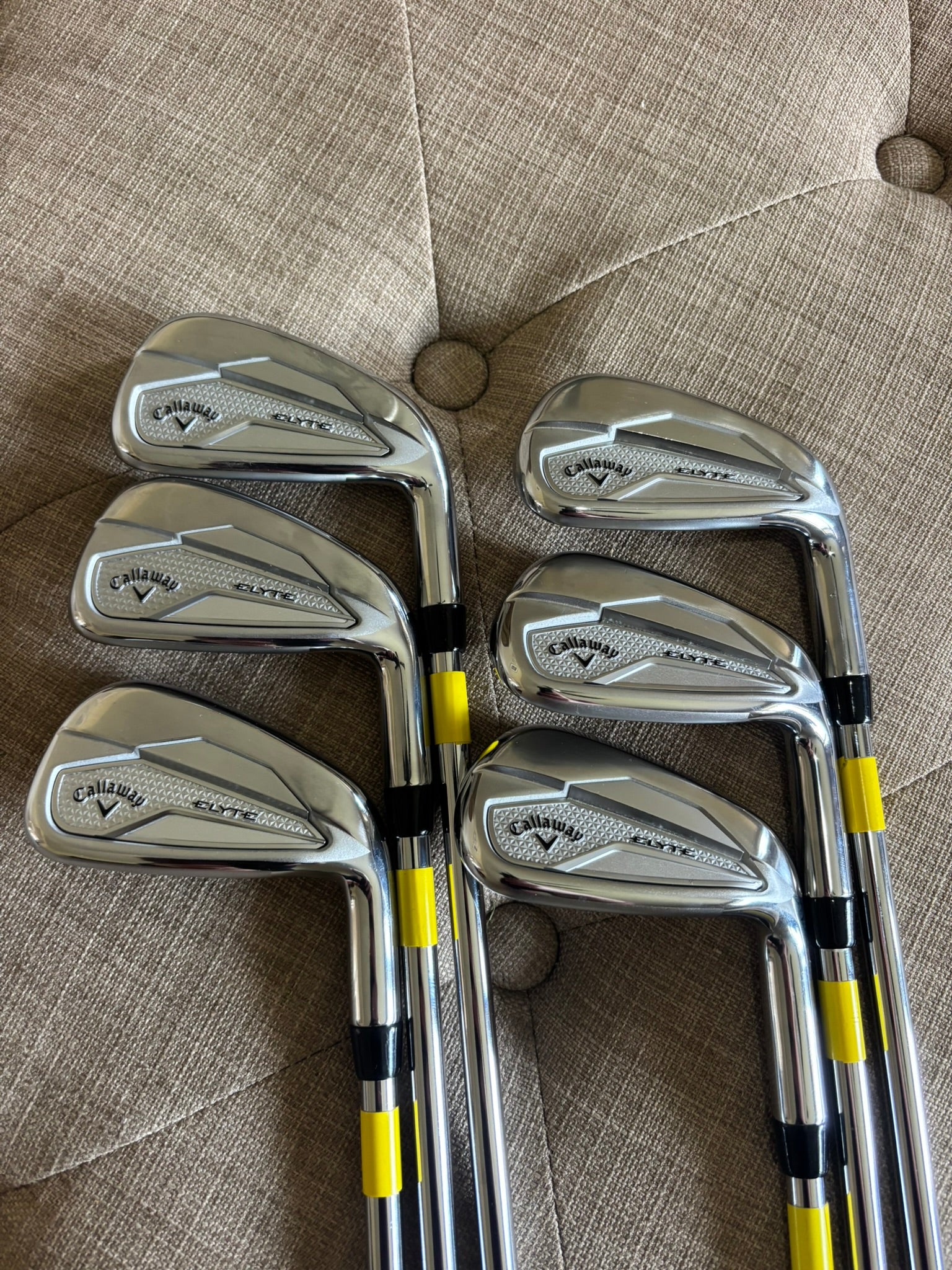 Photo of Callaway Elyte Iron Set Stiff Flex Tt Vector 90G