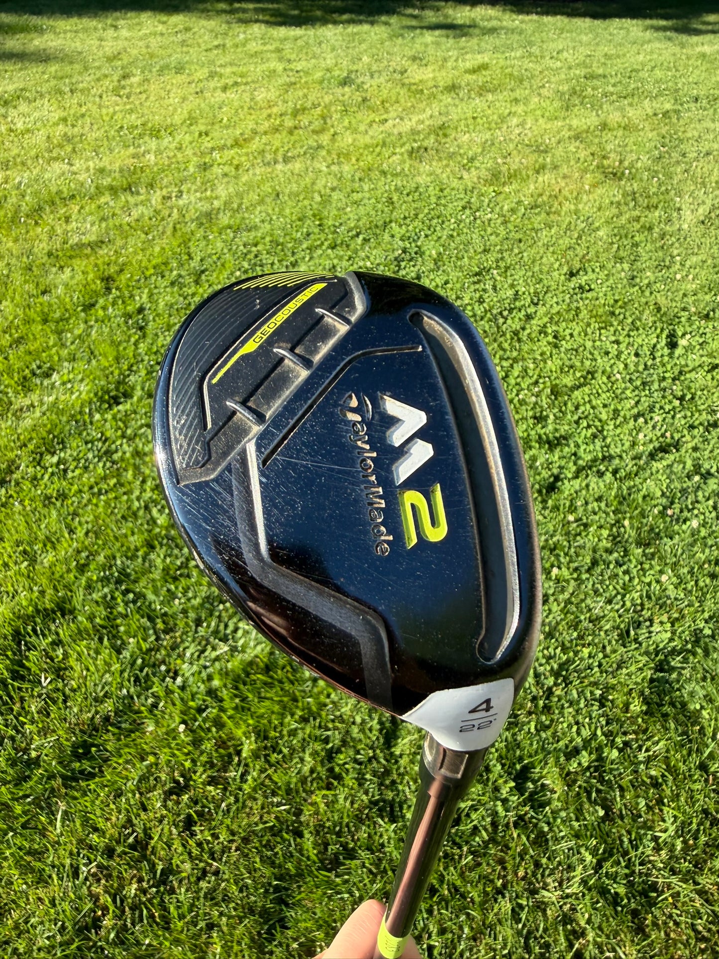 Taylormade M2 4 Hybrid 22° Reax 65 Regular Flex 40"
