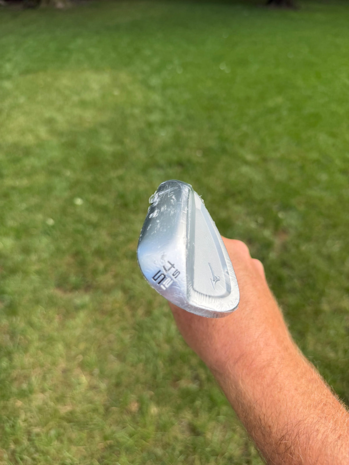 Mizuno Pro T-3 Soft White Satin Sand Wedge 54° / 12 KBS Wedge Flex 35.25" NEW — photo 3