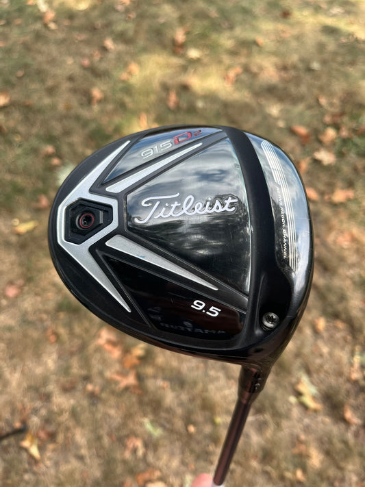 Titleist 915 D2 Driver 9.5° Speeder Tour Spec Stiff Flex 44.75″ +HC NICE