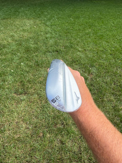 Mizuno Pro T-1 Soft White Satin Lob Wedge 58° / 10 S400 Stiff Flex 35.25" NEW — photo 3