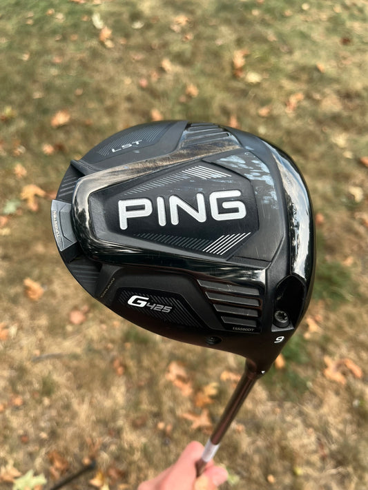 Ping G425 LST Driver 9° Evenflow Black Regular Flex 45″ +HC NICE