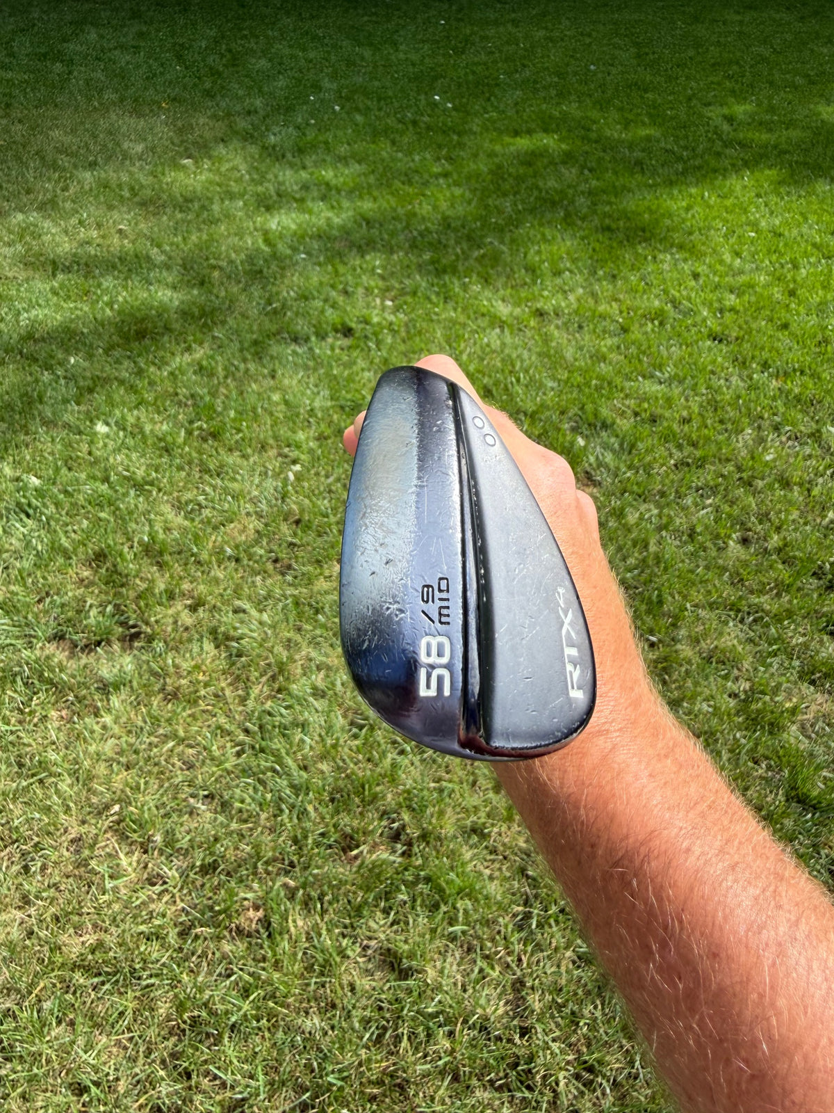 Cleveland RTX 4 Black Satin Lob Wedge 58° / 9 R300 Regular Flex 35.25" NICE — photo 5