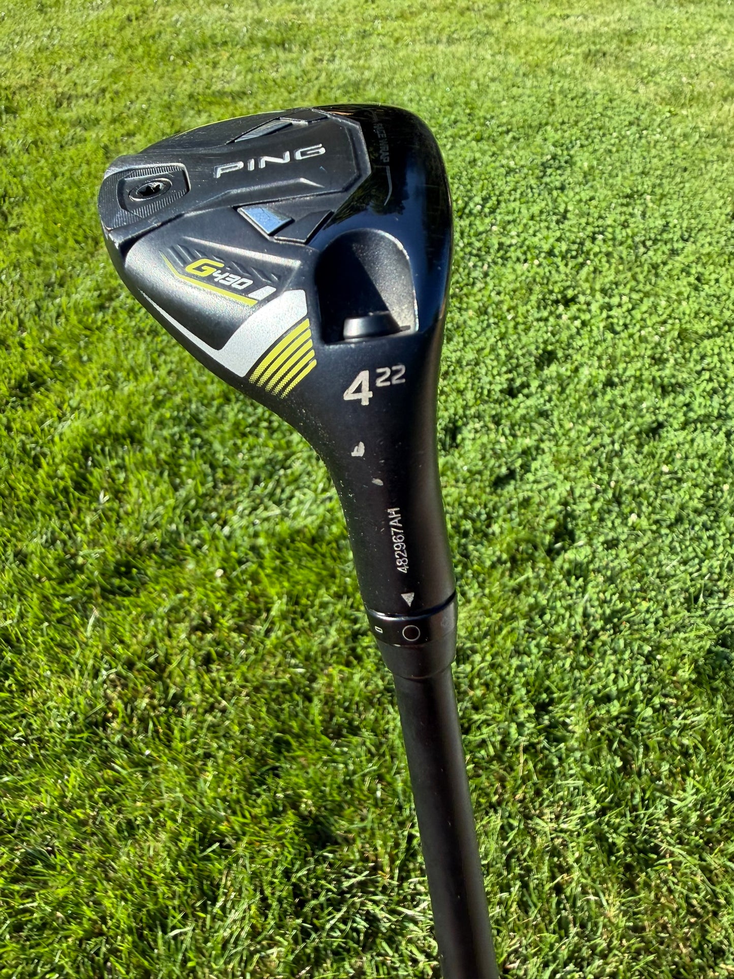 Ping G430 4 Hybrid 22° Alta CB Black 70 Regular Flex 39.5" +HC NICE