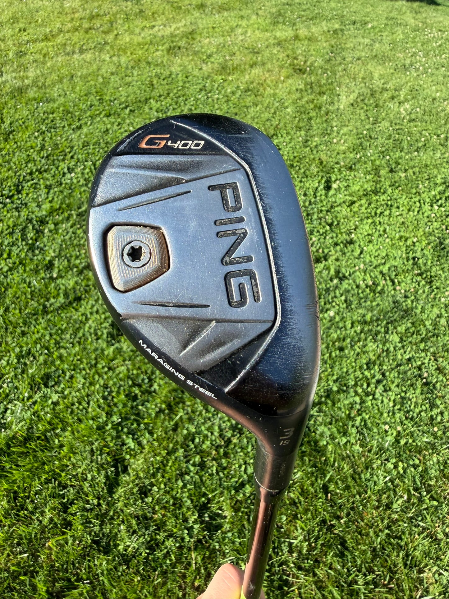Ping G400 3 Hybrid 19° Alta CB 70 Stiff Flex 40" +HC