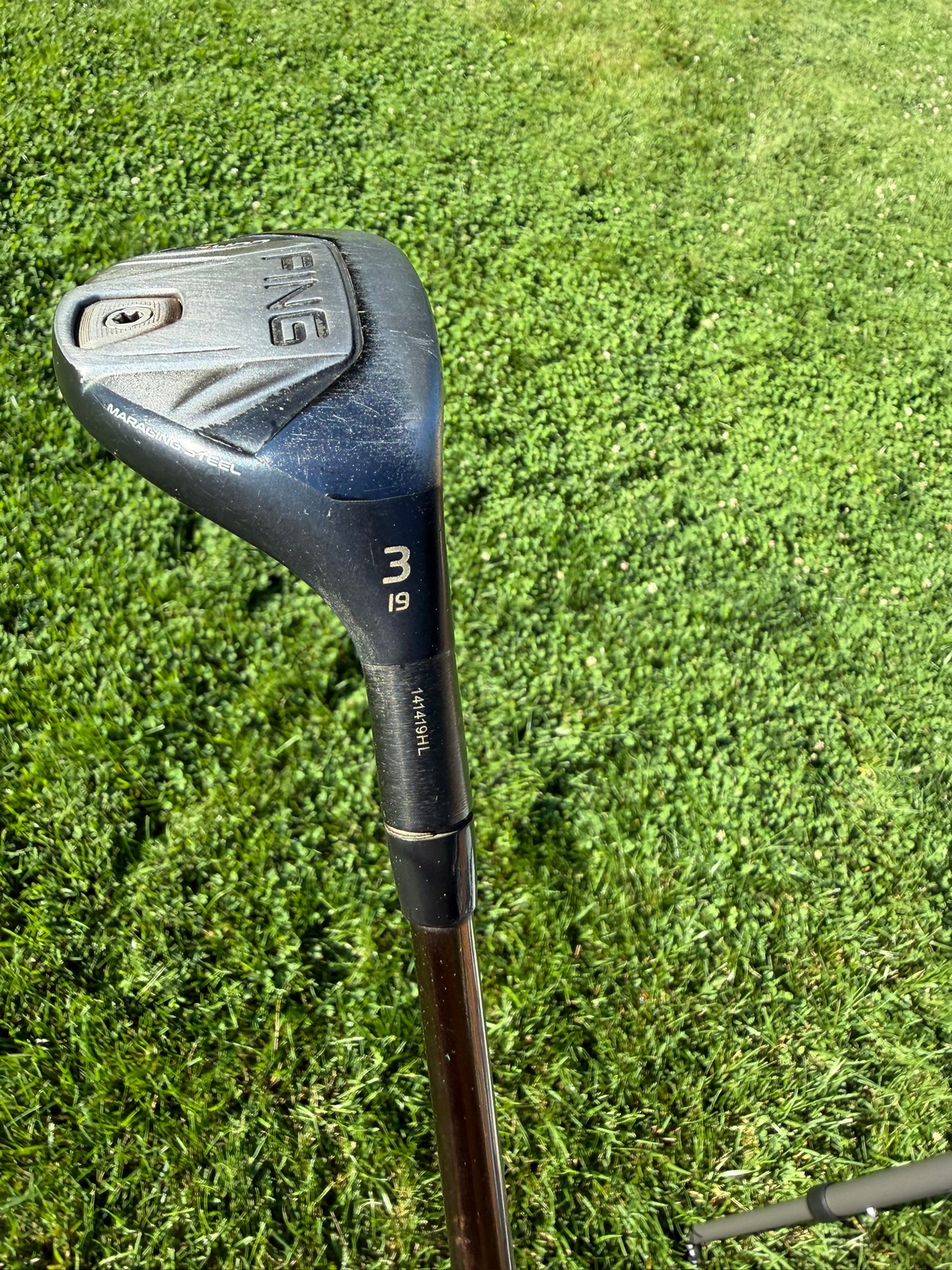 Ping G400 3 Hybrid 19° Alta CB 70 Stiff Flex 40" +HC