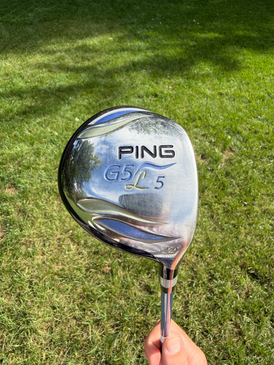 Ping G5 Ladies 5-Wood 22° ULT 50F Ladies Flex 41.75" NICE
